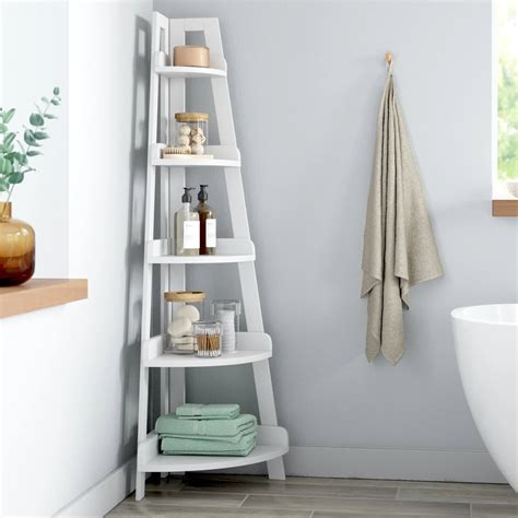 target shower shelf|free standing bathroom shelving.